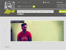Tablet Screenshot of forthemanilove.com